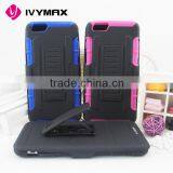 Robot Series Shockproof Hybrid Armored Case for Iphone 6S Plus Black Blue Purple thumbnail-6