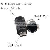 Alloy Metal Type And Charging Indicator USB LED Light USB Lamp thumbnail-3
