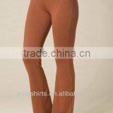 Ladies Cheap Micro Polyester Spandex Fitness Yoga Pants for Women thumbnail-1