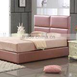2016 Modern Soft Leather Bed High Headboard Design DH216B thumbnail-2