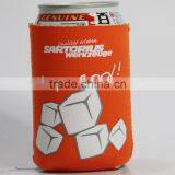 Flat Folded Blank Neoprene Can Cooler thumbnail-1