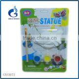 White Color Diy Non-toxic Diy Ceramic Plane Statue Paint Set