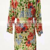 Wholesale Organic Girls Cotton Wedding Floral Bath Robe thumbnail-2