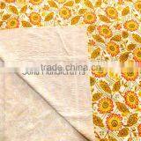 Indian Handmade Quilt Vintage Kantha Bedspread Throw Cotton Blanket Ralli Gudari thumbnail-3
