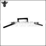 Sand Matte Black Heavy Duty 7/8'' Cafe Handlebar for Cruiser Bike thumbnail-1