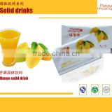 solid instant mango juice drink