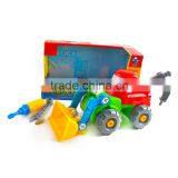 Children Diy Toy Truck Plastic Assembly Toys thumbnail-2