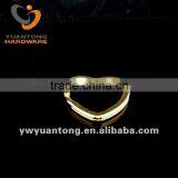 2015 Hot Sale Gold Color Heart Shape Key Rings thumbnail-1