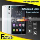 New Arrival Full Cover 9H 0.33MM 2.5D Glass Screen Protector for One Plus One Welcome OEM