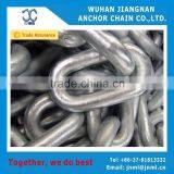 welded iron studless anchor chain for ship