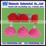 PVC Rose Shape Finger Ring