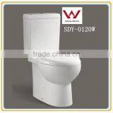China Wholesale Ceramic Australian Toilet Bowl Bathroom wc Toilet Two Piece Watermark Toilet