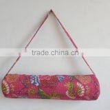 Cotton Embroidery Yoga Bag Traditional Yoga Mat Bag Unisex Cross Body Bag Yoga Mat Bag Hippie Cross Body Bag Shoulder Bag thumbnail-2