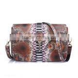 Top Grade Python Leather Ladies Shoulder Bag, Women Bag From Guangzhou Manufacture thumbnail-2