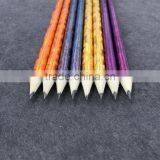 High Quality HB Round 7 Inch Wooden Laser Foil Hot Transfer Printing Pencil thumbnail-6