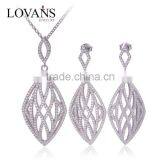 925 Silver Hotsale Bridal Jewelry Set E0017 thumbnail-1