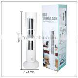 USB Tower Fan Mini USB Fan Desk Fan Portable Office Fan for Summer thumbnail-3