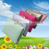 Fancy Multicolor With Elegant Appearance Leather Clutch Wallet Clip for Ladies/girls thumbnail-3