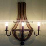 Shabby Chic Chandeliers Wine Barrel Wall Lamp