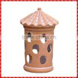 Decorative terracotta indoor custom clay lantern