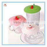 Reusable Suction Seal Cute Silicone Lids for Bowls, Pots, Cups