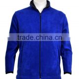 wholesale zipper closure polar fleece jacket for sporter