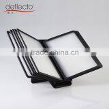 Menu Holder/menu Stand/menu Book With 10 Flips Black