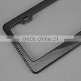 Custom Made High Quality Carbon Fiebr License Frame thumbnail-2