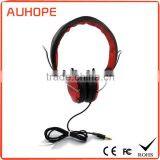 OEM Dual Ear Cup Wired Audio Headset Gaming Chat Stereo Headphone W/mic&volume Control for Ps4/tablet/laptop/pc/mobilephones thumbnail-2