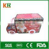 ZheJiang Tinplate Manufacturer Customer Design Truck Shaped Tin Box