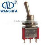 'KN1-102 2A 250V Toggle Switch
