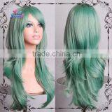 Fuuko Midorikawa Long Wavy Green Anime Wig thumbnail-1