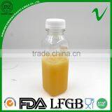 325ml PET Square Empty Plastic Beverage Juice Bottle With Food Grade thumbnail-5