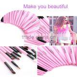 23pcs Pink Makeup Brush Set Professional Cosmetic Make-up Tools for Women thumbnail-3