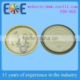 73mm Tinplate Easy Open End for Canned Tuna Fish