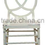 Good Quality Elegant Strong & Stackable Steel Phoenix Chair,color:white Limewash,thickness:1.2mm Steel thumbnail-2