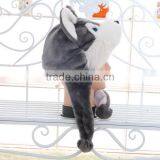 Customized Logo Plush Funny Kids Winter Animal Hat thumbnail-6