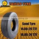 China tyre manufacturer desert tire 16.00-20 Sand tyre