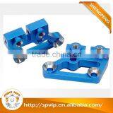 Anodised Aluminum Machined Upper A-Arm Mounts Cnc Machining Auto Spare Parts thumbnail-1