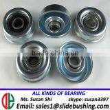 Steel Skate Wheel With Bearing Model 6001 Inside Conveyor Bearings thumbnail-1
