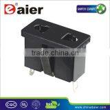 AS-15B AC Power Inlet Socket Bakelite Two Plug