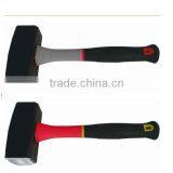 2000g Fiber Handle Professional Stone Hammer For Sale thumbnail-3