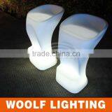 2015 Hot Led Furniture 16 Colors RGB Changing Led Ktv Bar Stool for Sale thumbnail-5