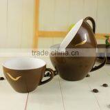 Royal Style Fine Bone China Tea Cup and Saucer and Coffee Cup Set thumbnail-6