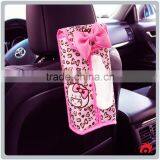 Leopard Pattern Car Sun Visor Seat Back Bracket Auto Tissue Box Holder thumbnail-3