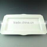 Wholesale Cheap White Ceramic Dinner Plate for Daily Use thumbnail-2