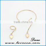 Wholesale Special Shape Wire Semi-precious Stone Bracelet thumbnail-3