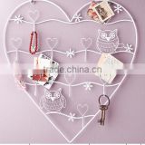 Heart shape key metal hanger