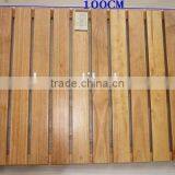 Natutal Solid Wooden Bathroom Shower Floor Mat Non-slip Wood Mat thumbnail-2