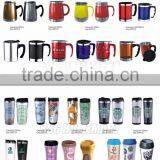 NBRSC Double Wall Plastic 350ml Advertising Cup Promotion Thermos Tumbler With Paper Insert thumbnail-4